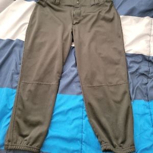 Women's Grey Under Armour Softball Pants Like New